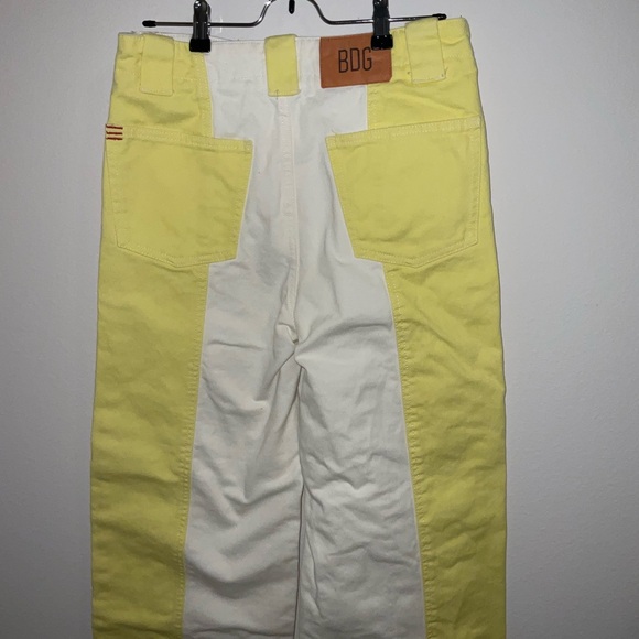 BDG High Rise & Wide Leg Color-block, high waisted, wide leg jeans bright - Picture 6 of 10
